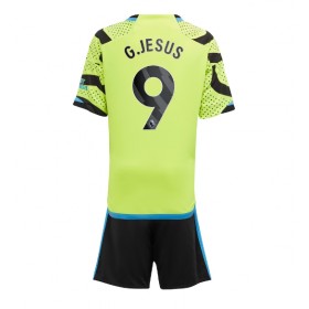 Arsenal Gabriel Jesus #9 Replica Away Minikit 2023-24 Short Sleeve (+ pants)